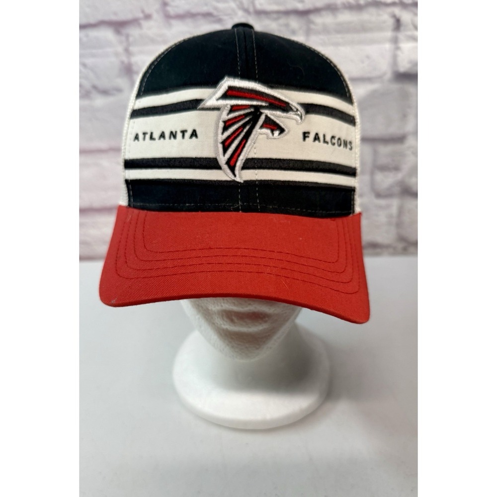 Vintage Reebok NFL Equipment Atlanta Falcons Hat Logo Trucker Snapback Hat